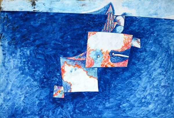Gianni Dova - Composition (Birds)
