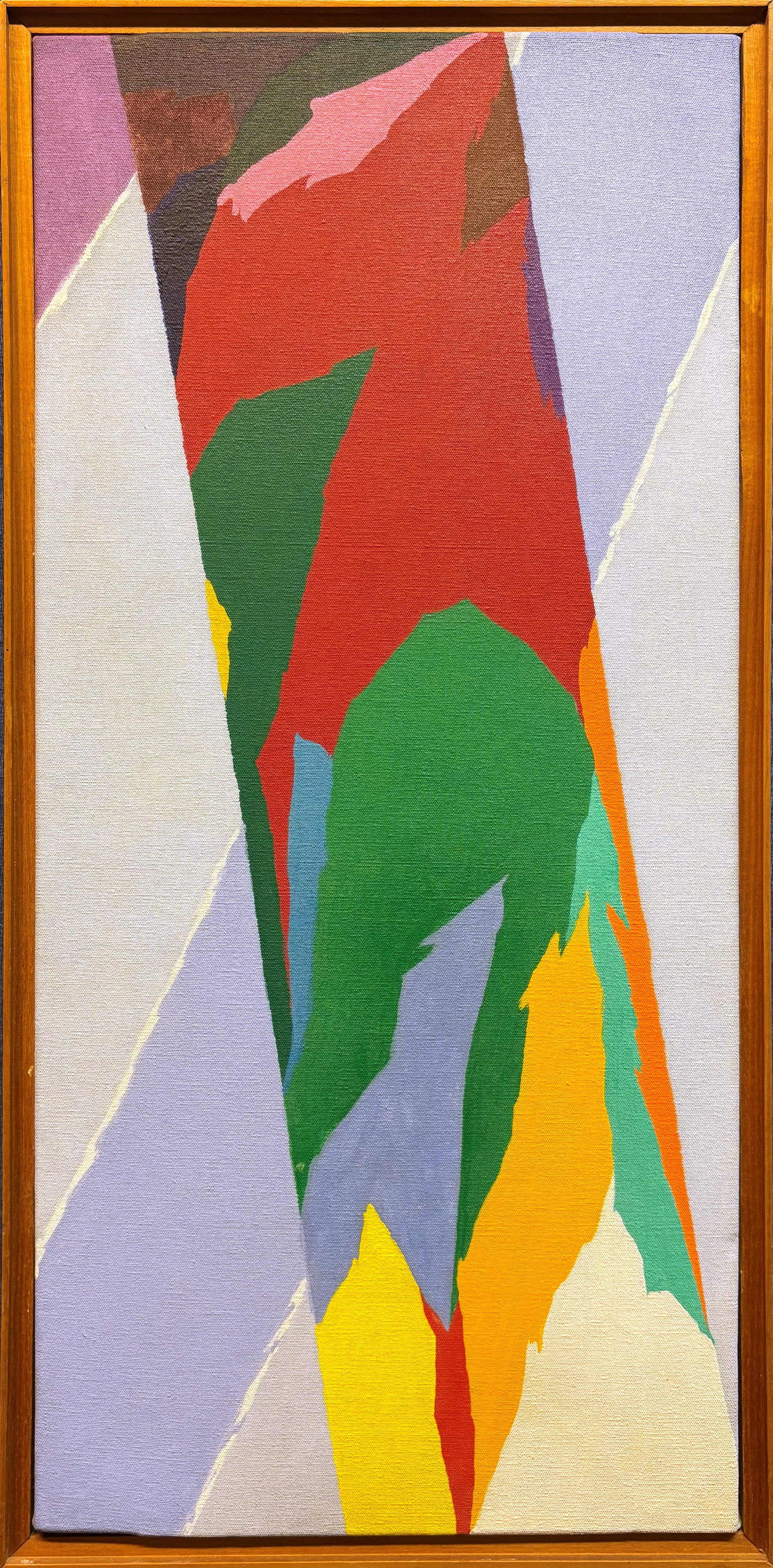 Piero Dorazio - Brother III, olio su tela, 1970