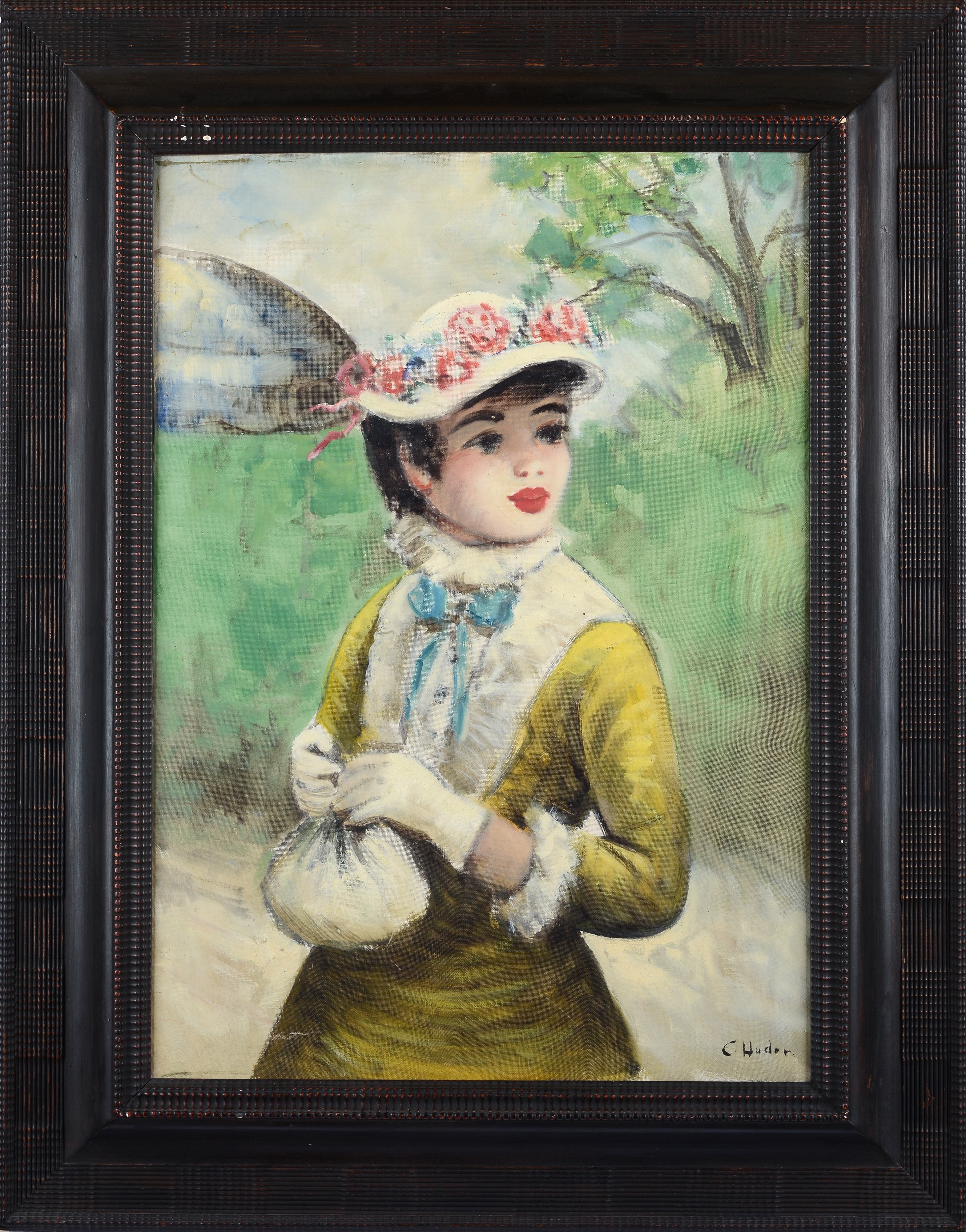 Signora con cappello