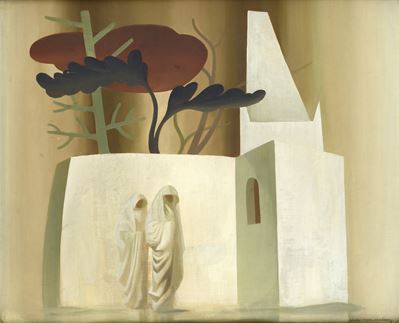 Enigmatic Figures, Olio su faesite