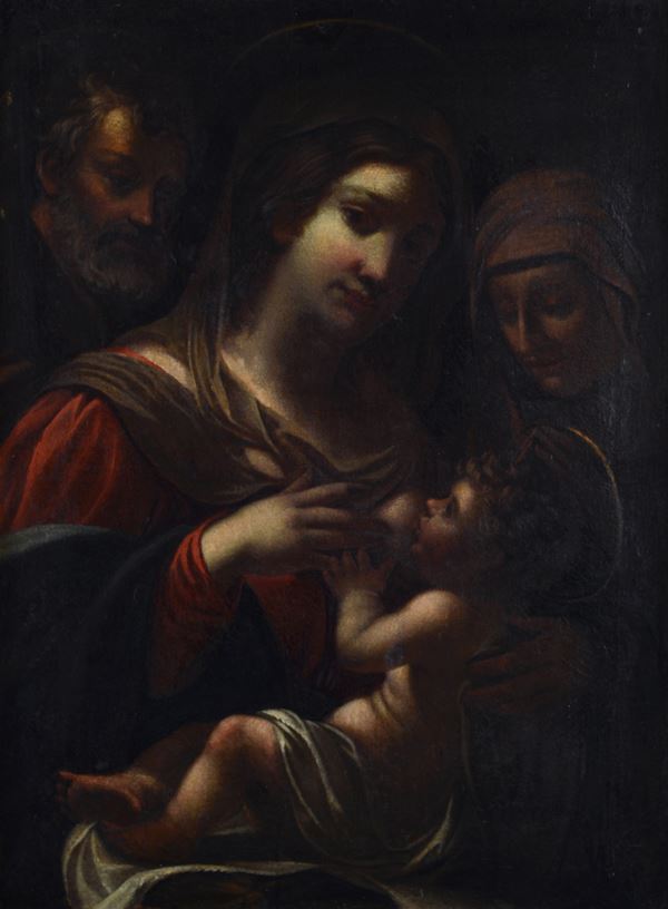 Scuola Italia Centrale, XVII sec. - Madonna of the Milk