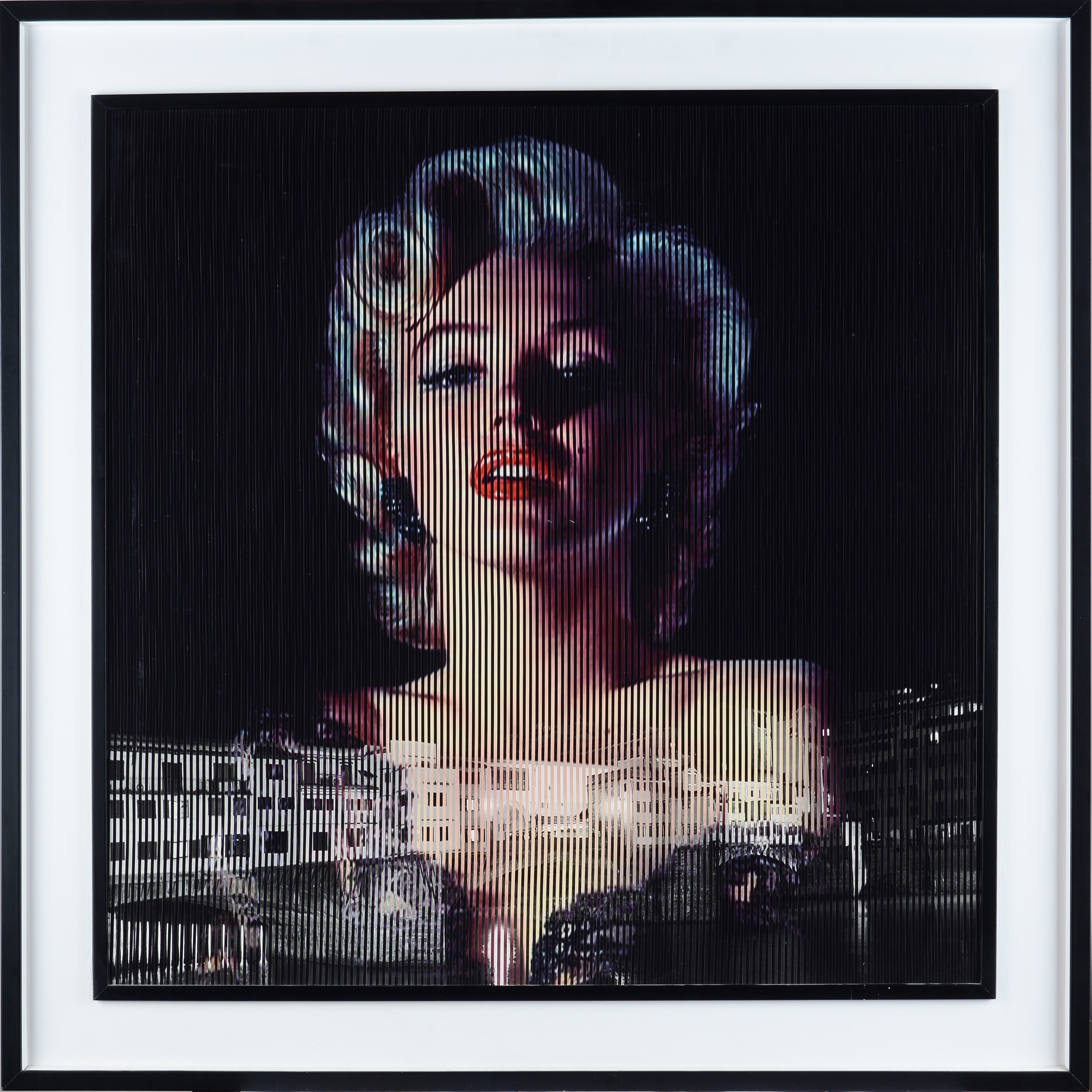 Piero Maffessoli Malipiero, Osmosi, collage su cartone