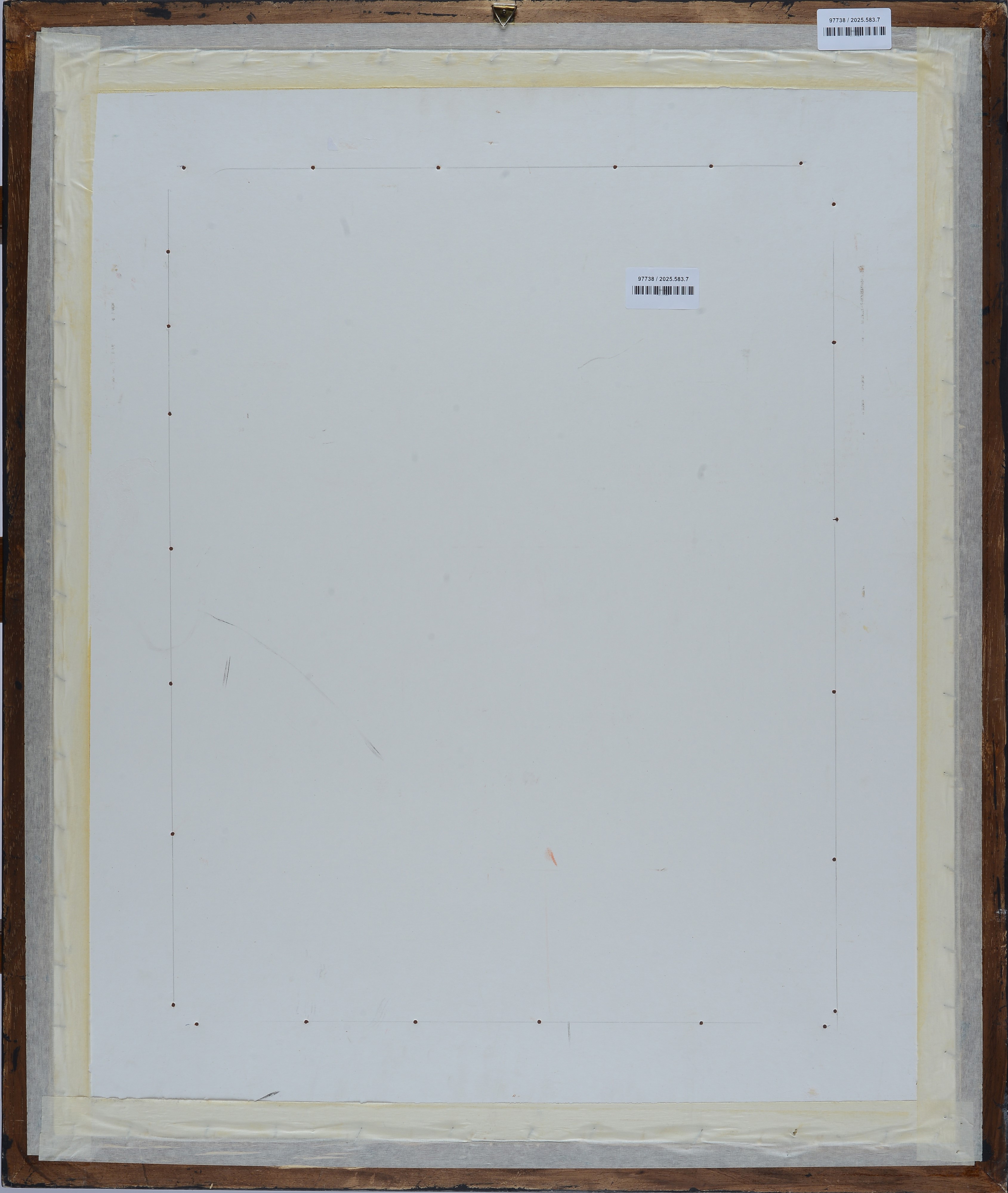 Antonio Corpora - Senza titolo, pastello a olio su cartone velluto, 1970