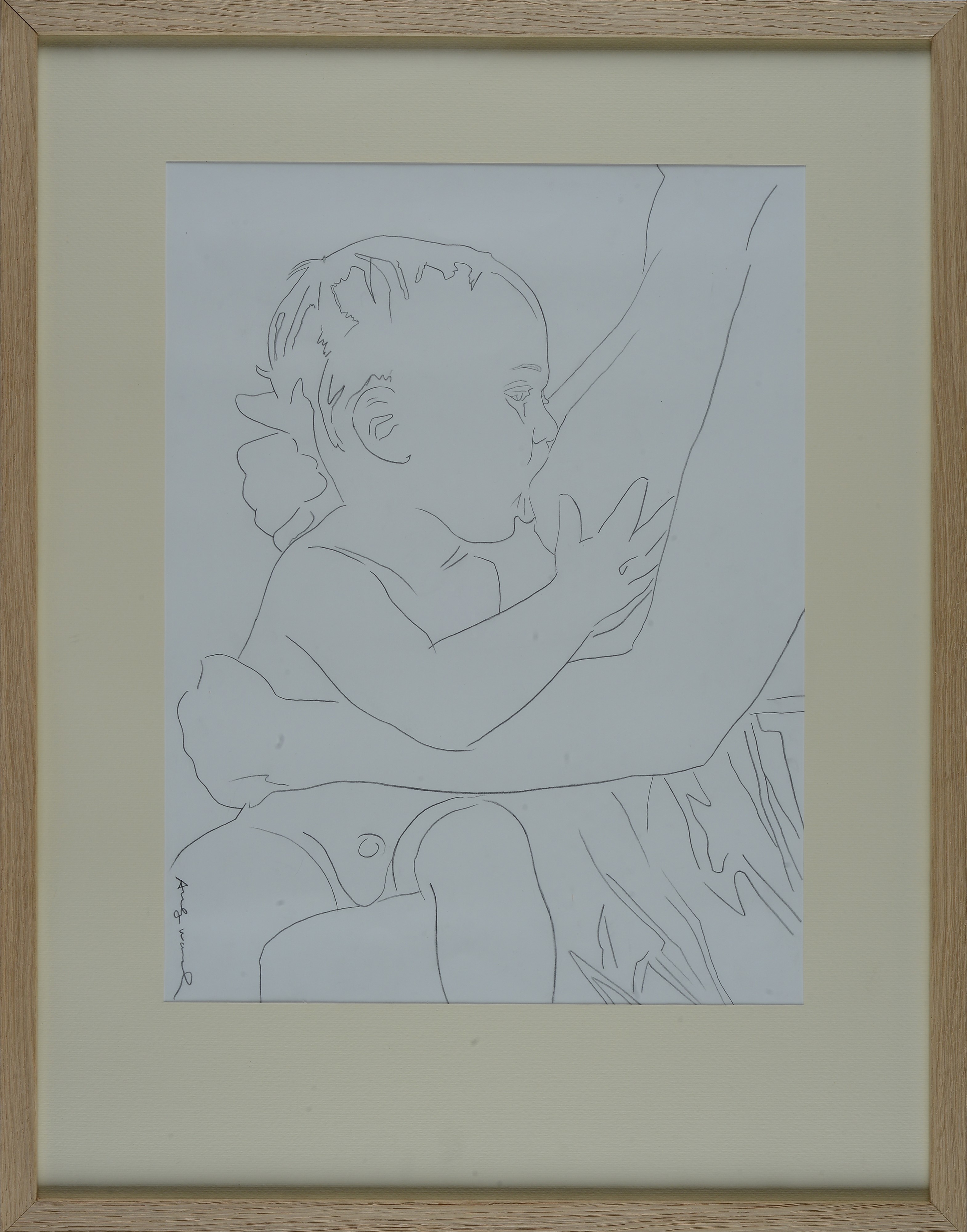 Andy Warhol - Senza titolo (Matita su carta, 1966)