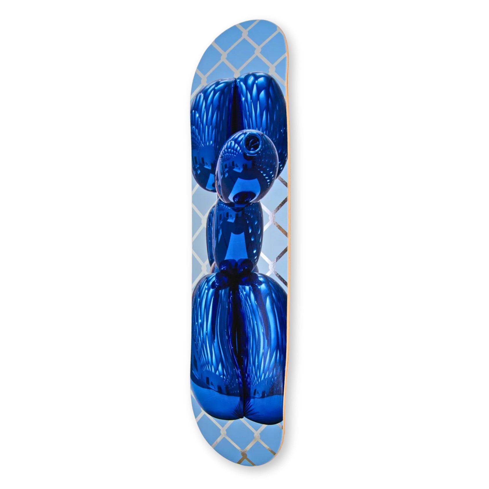 Jeff Koons - Blue Balloon Dog Skateboard, serigrafia su skateboard