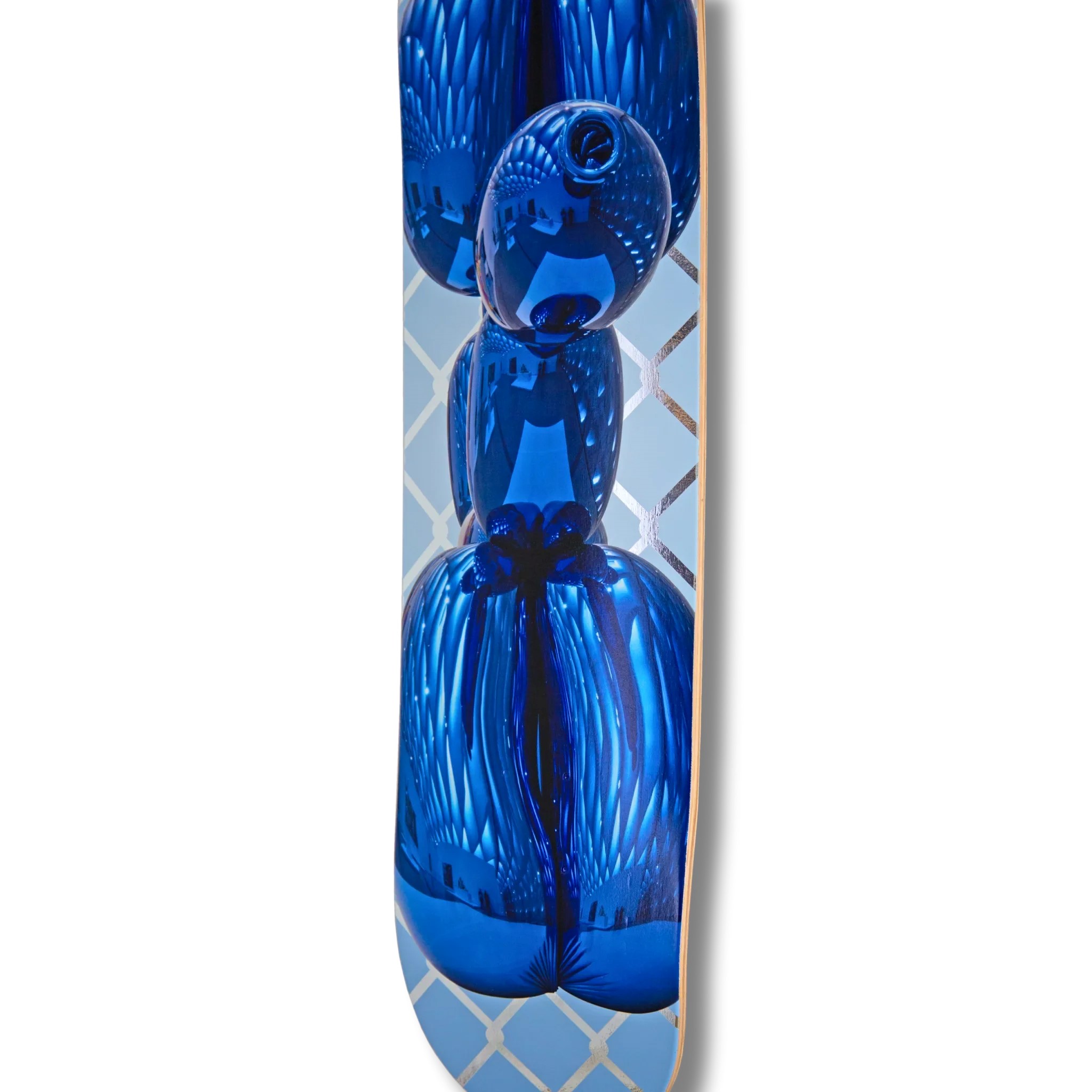 Jeff Koons - Blue Balloon Dog Skateboard, serigrafia su skateboard