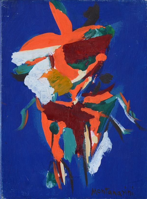 Luigi Montanarini - Fiori rossi
