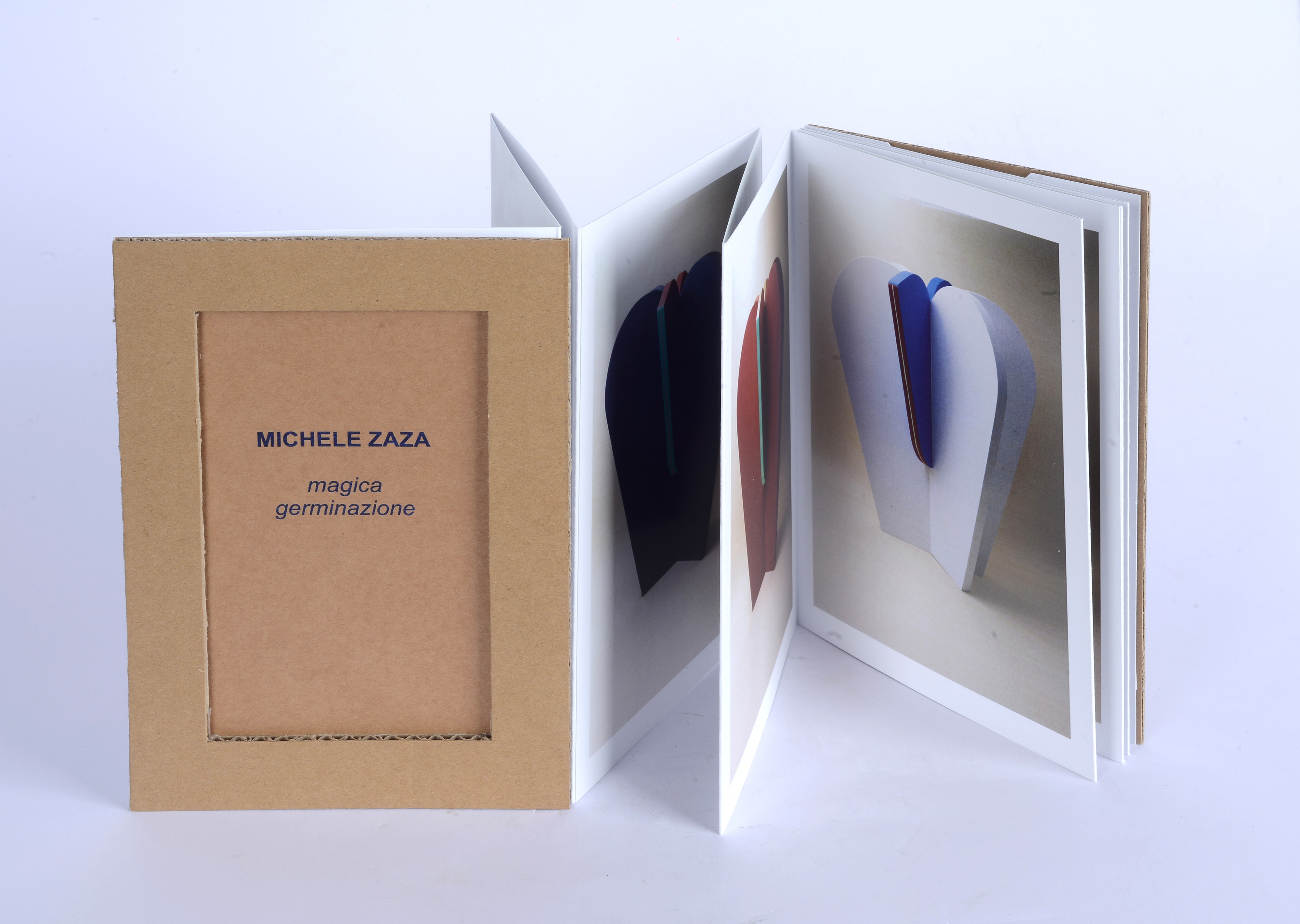Michele Zaza - Magica germinazione, scultura in legno di abete