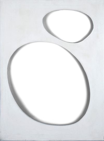 Edoarda Maino (Dadamaino), Volume, tempera su tela