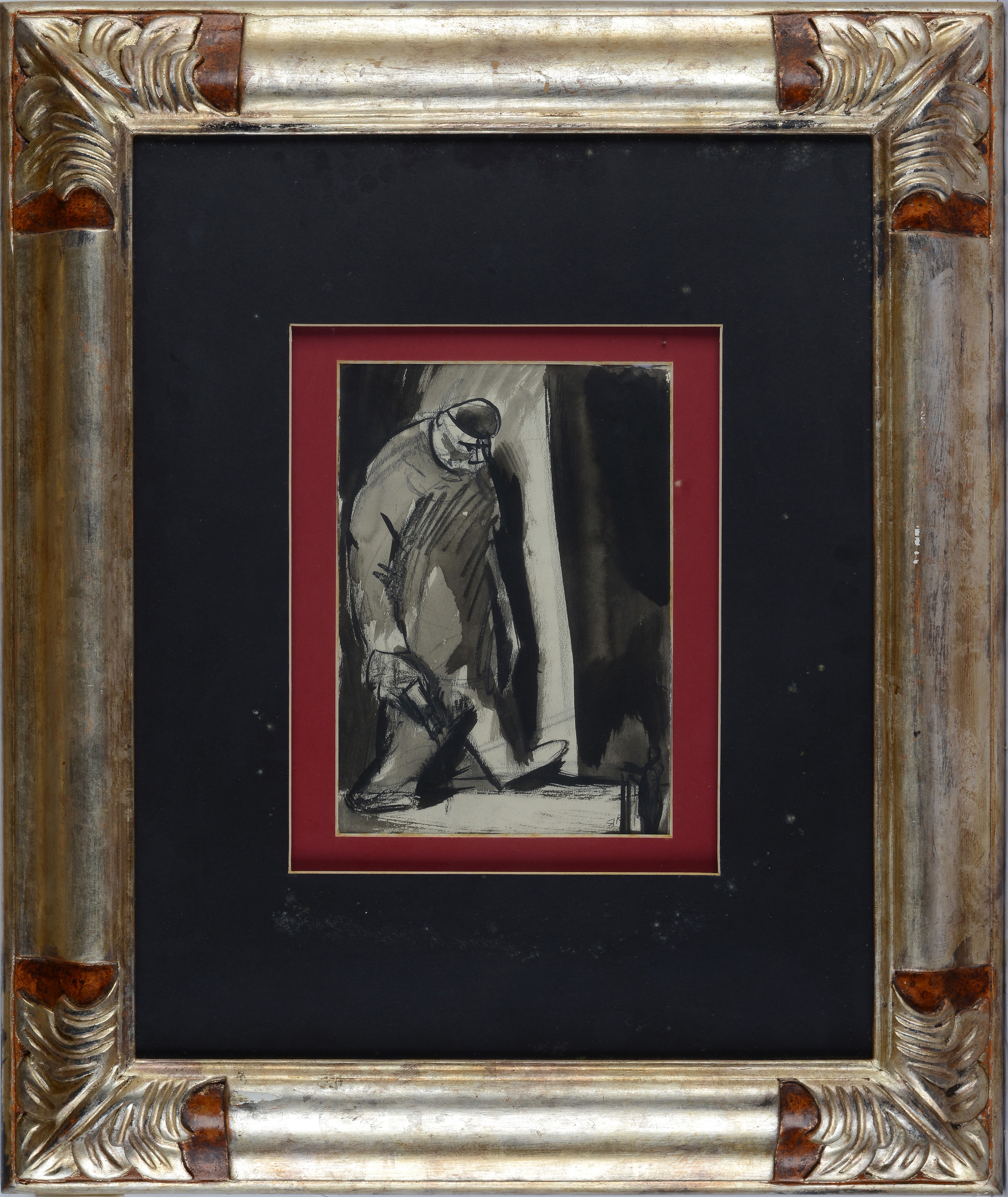Mario Sironi - Studio per un'opera inchiostrata