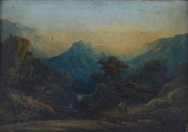 Paesaggio con figure