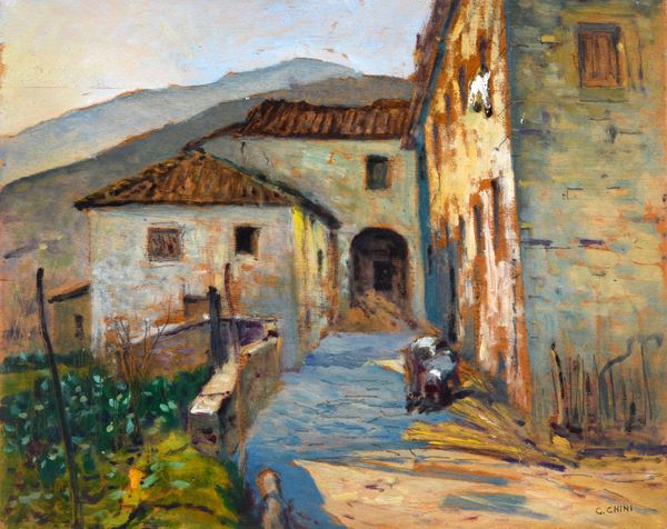 Galileo Chini - Casa colonica (Striglianella)