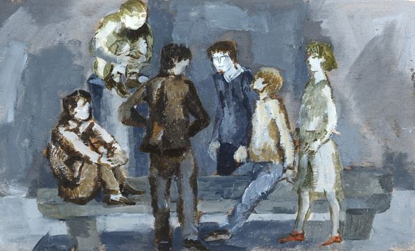 Renzo Grazzini - Boys on the bench