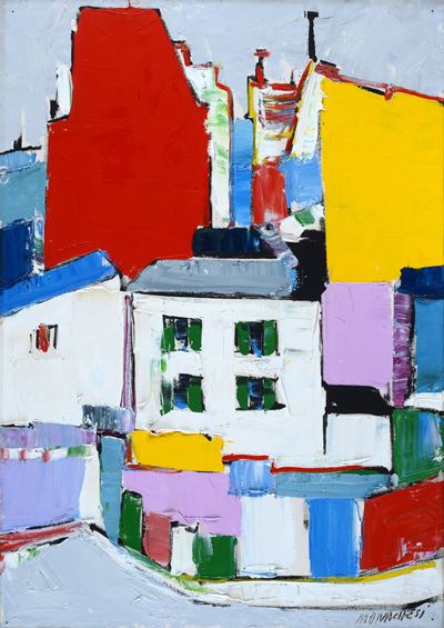 Parigi, olio su tela, cm 70x50