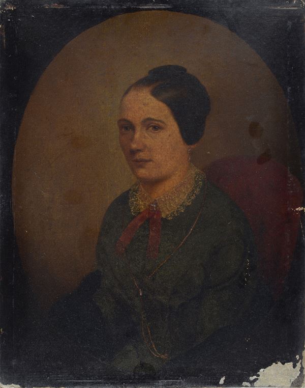 Anonimo, XIX sec. - Portrait of Marietta Arpisani Livranghi