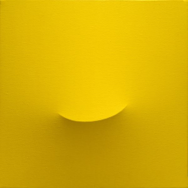 Turi Simeti - Segno giallo