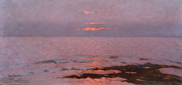 Giovanni Lomi - Sunset at Ardenza