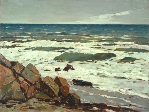 Giovanni Lomi - Storm in Livorno