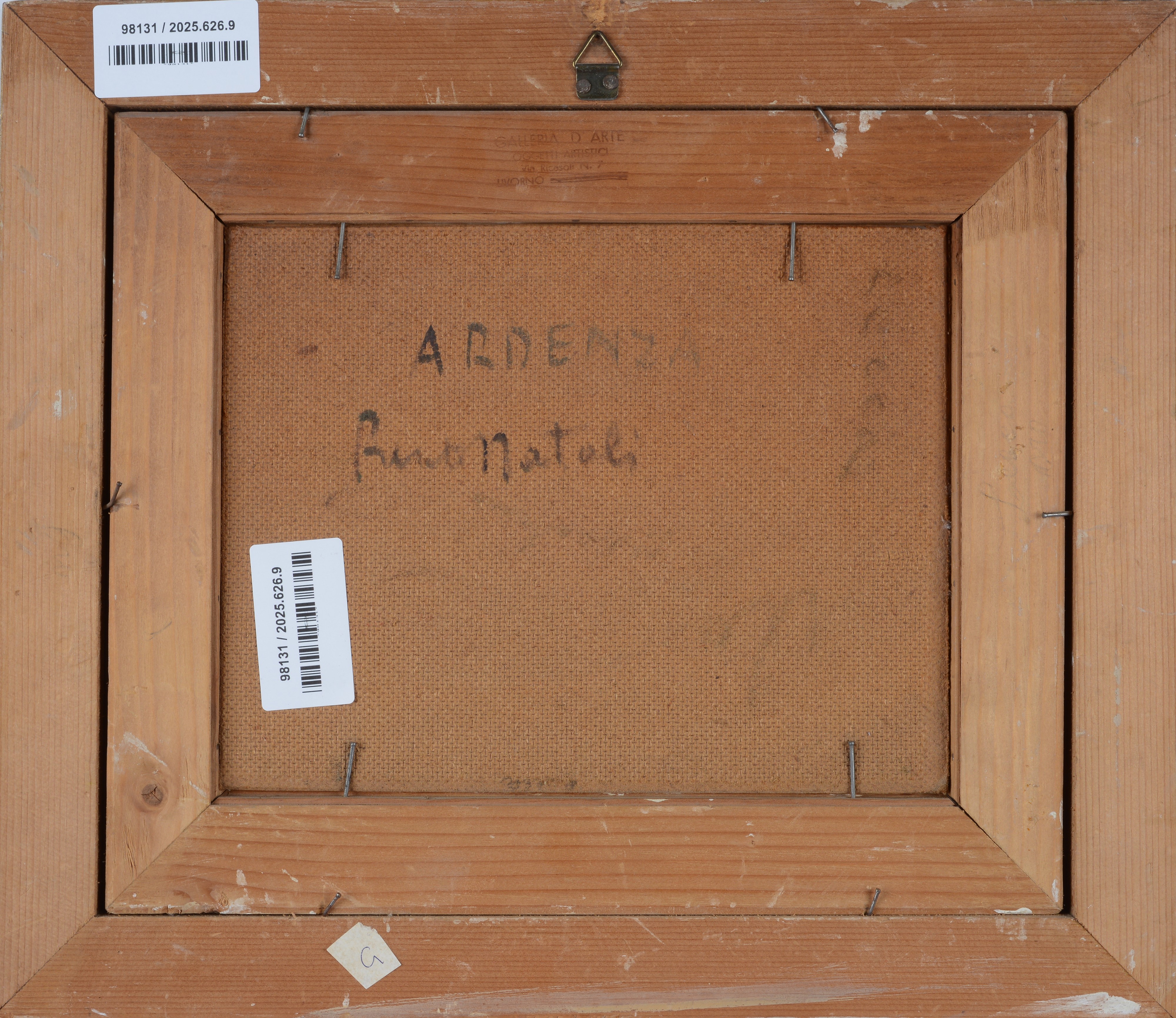 Renato Natali - Ardenza - Olio su faesite