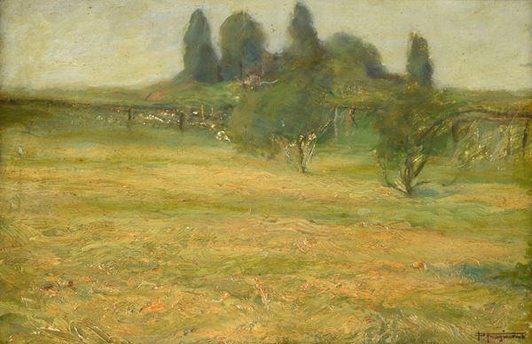 Pietro Fragiacomo - Country landscape