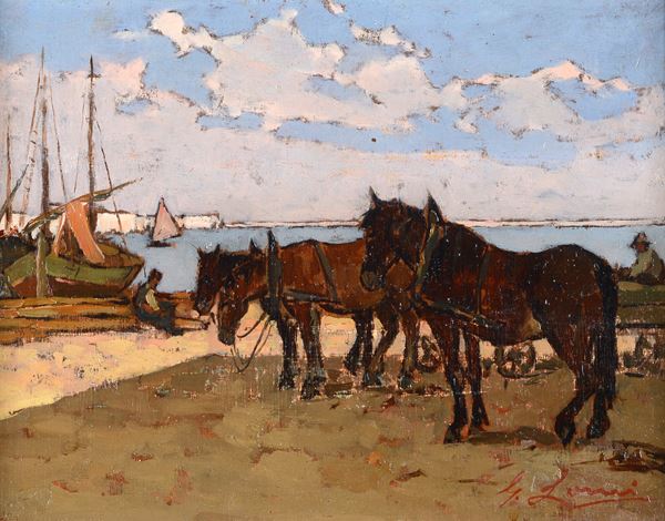 Giovanni Lomi - Horses