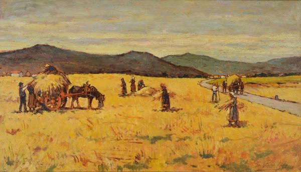Giovanni Bartolena - In the fields