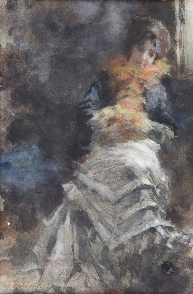 Ritratto di signora seduta
