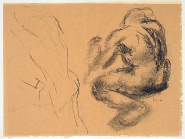 Mario Sironi - Nude studies