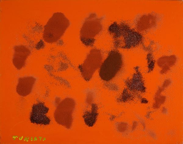 Giulio Turcato - Iridescent orange