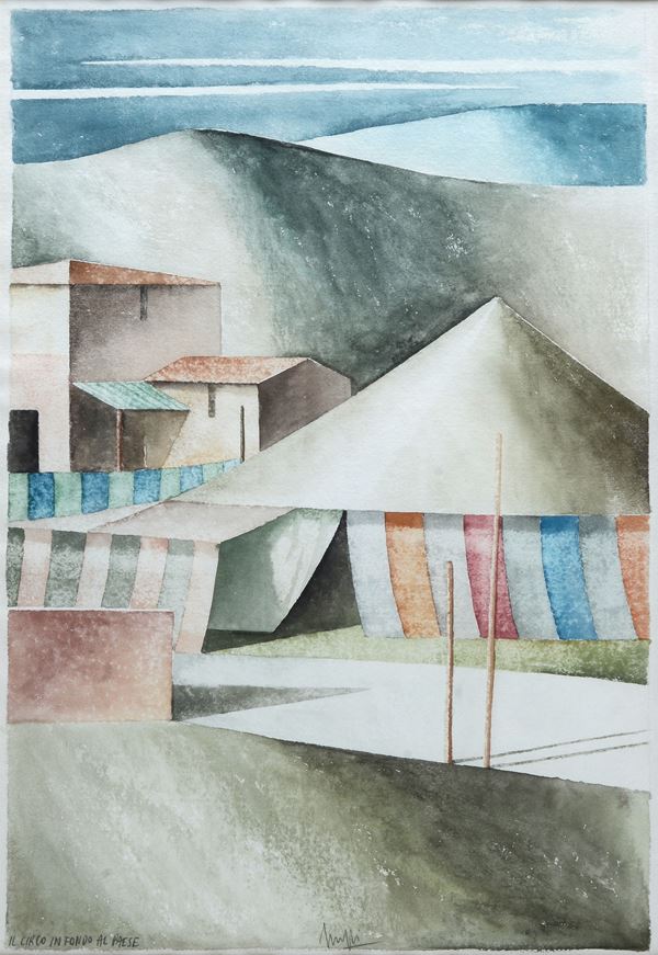 Marcello Scuffi - The circus at the end of the village