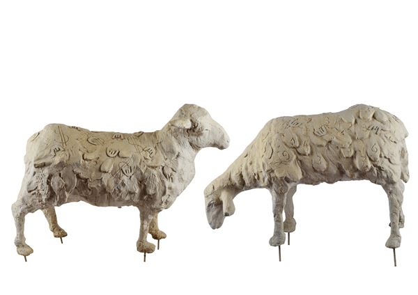 Kurt Laurenz Metzler - Sheep with Euros and Letters and Sheep with Euros and Numbers