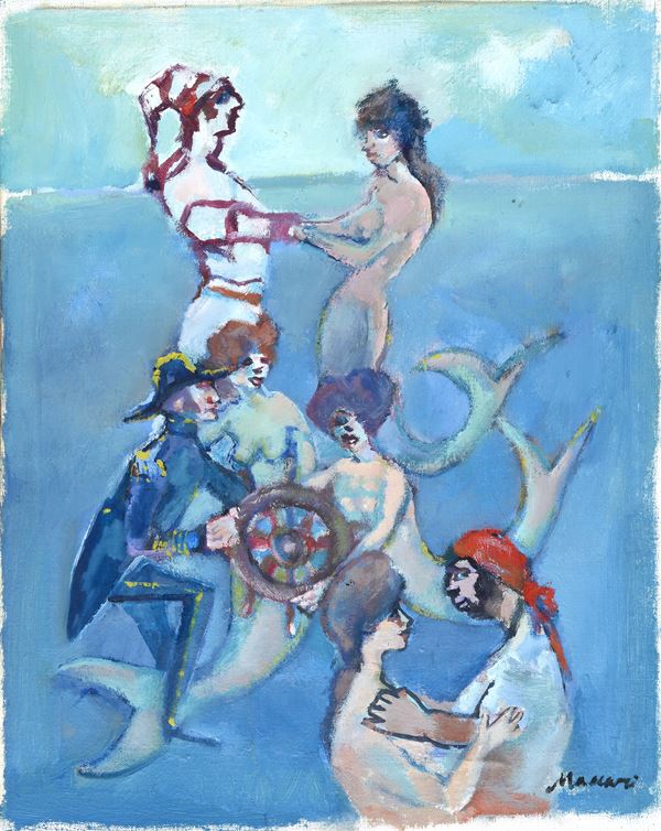 Mino Maccari - Sirens on board