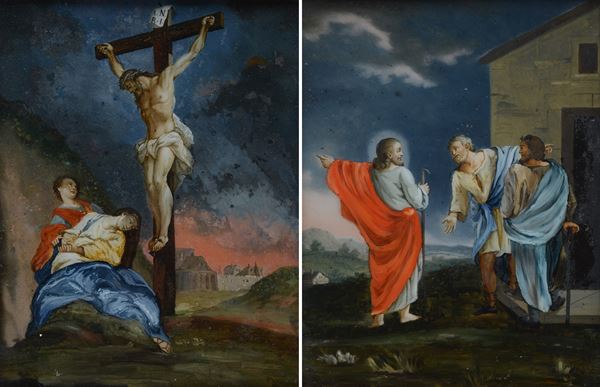 Anonimo, XVIII sec. - Scenes from the life of Christ