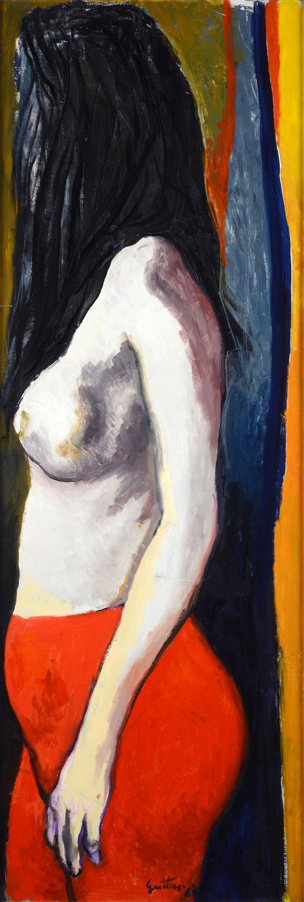 Renato Guttuso - Figure of a woman