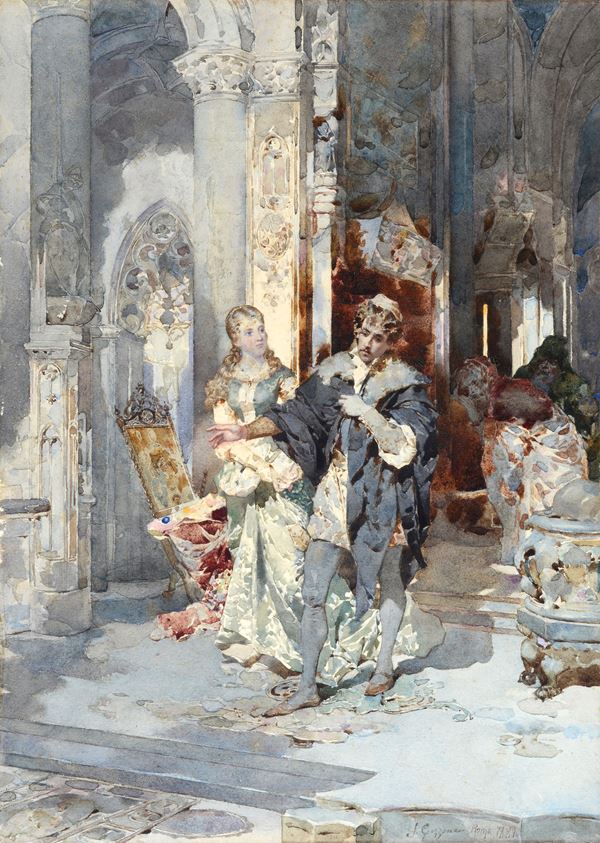 Sebastiano Guzzone - Historical scene