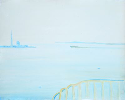 San Giorgio a Venezia, olio su tela, cm. 45x50