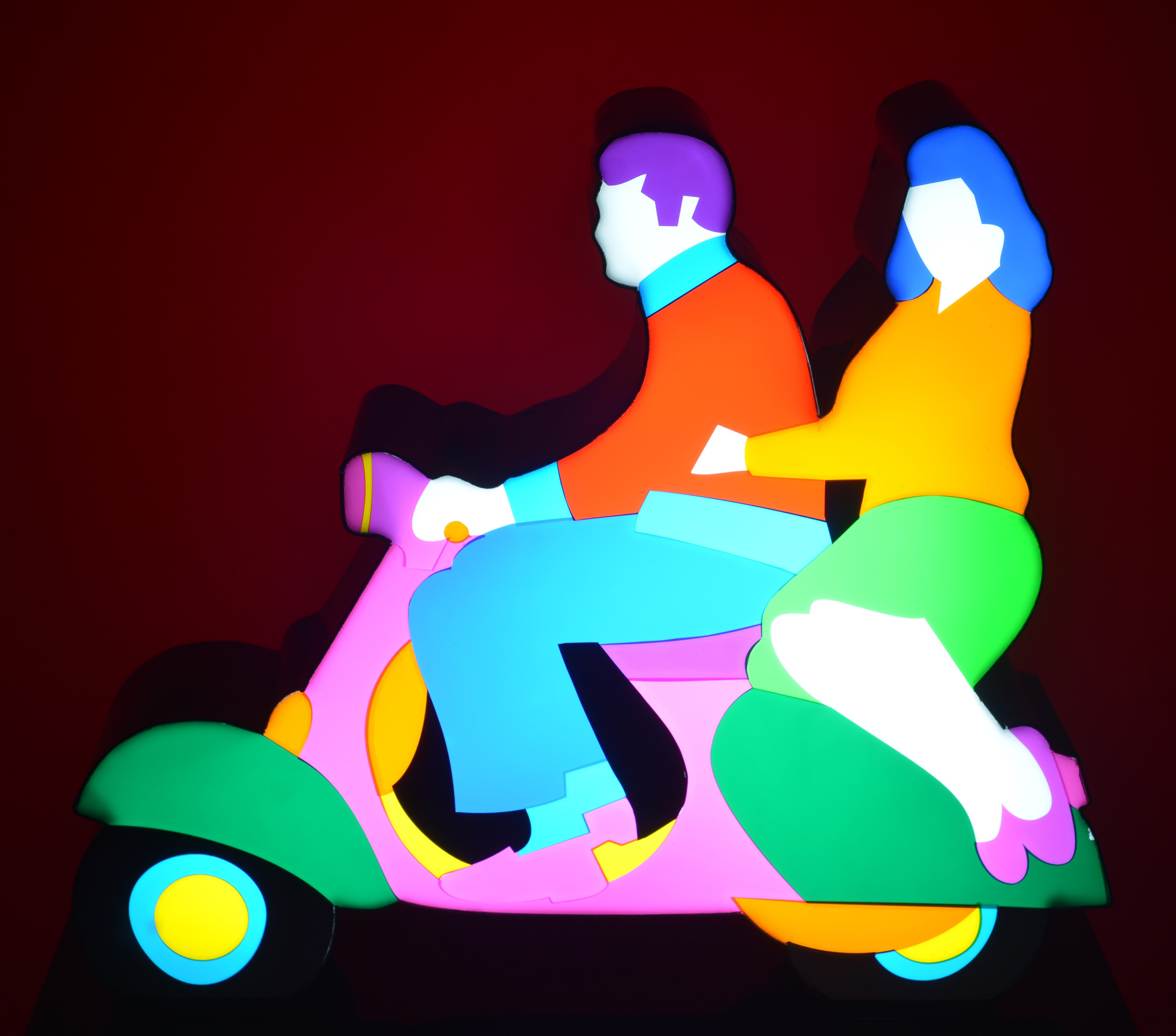 Marco Lodola - Senza titolo, plexiglass e neon