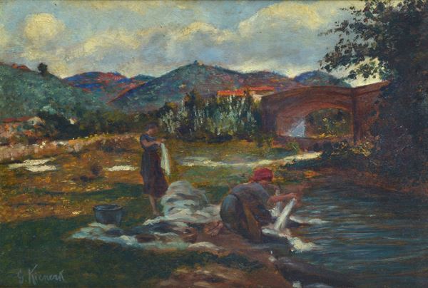 Giorgio Kienerk - Country life