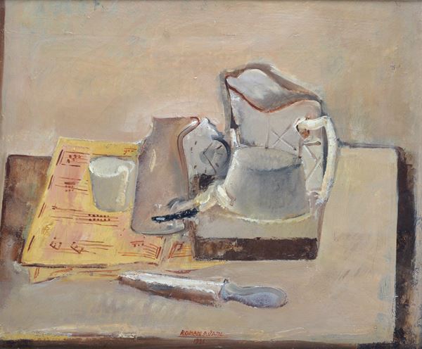 Valerio Adami - Random objects, still life