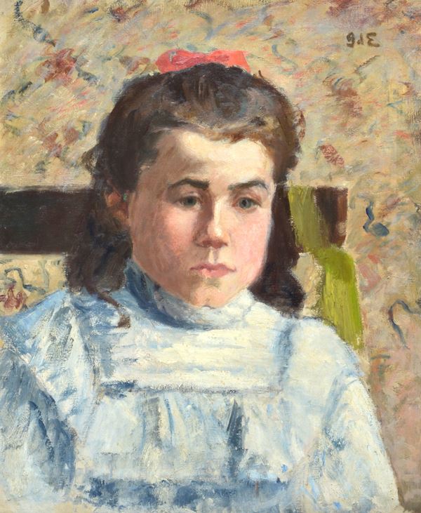 Anonimo, XX sec. - Portrait of a little girl