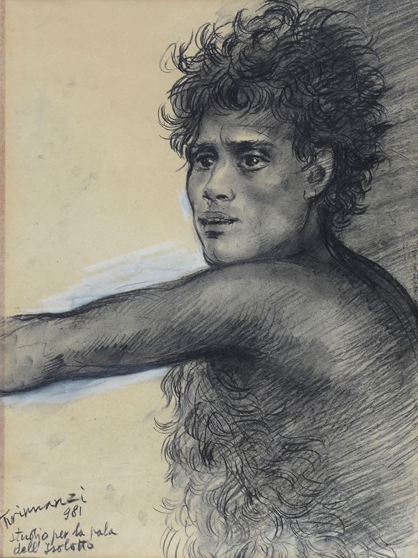 Nino Tirinnanzi - Studio per la pala dell'Isolotto
