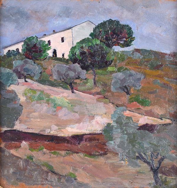 Anonimo, XX sec. - Paesaggio