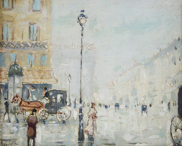 Pietro Scoppetta - Veduta Parigina
