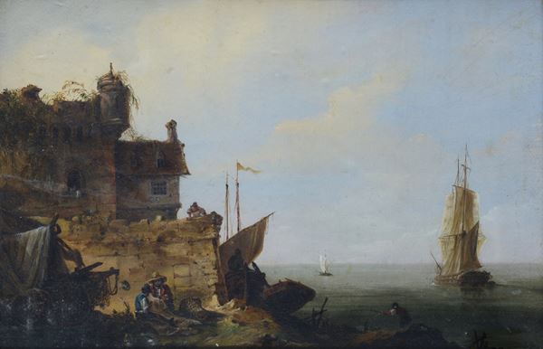 Anonimo, XVIII - XIX sec. - Marina
