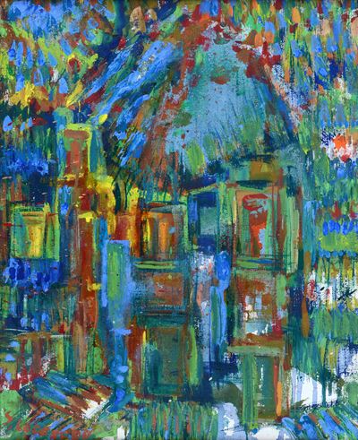Battistero di Firenze - olio su tela, 1962
