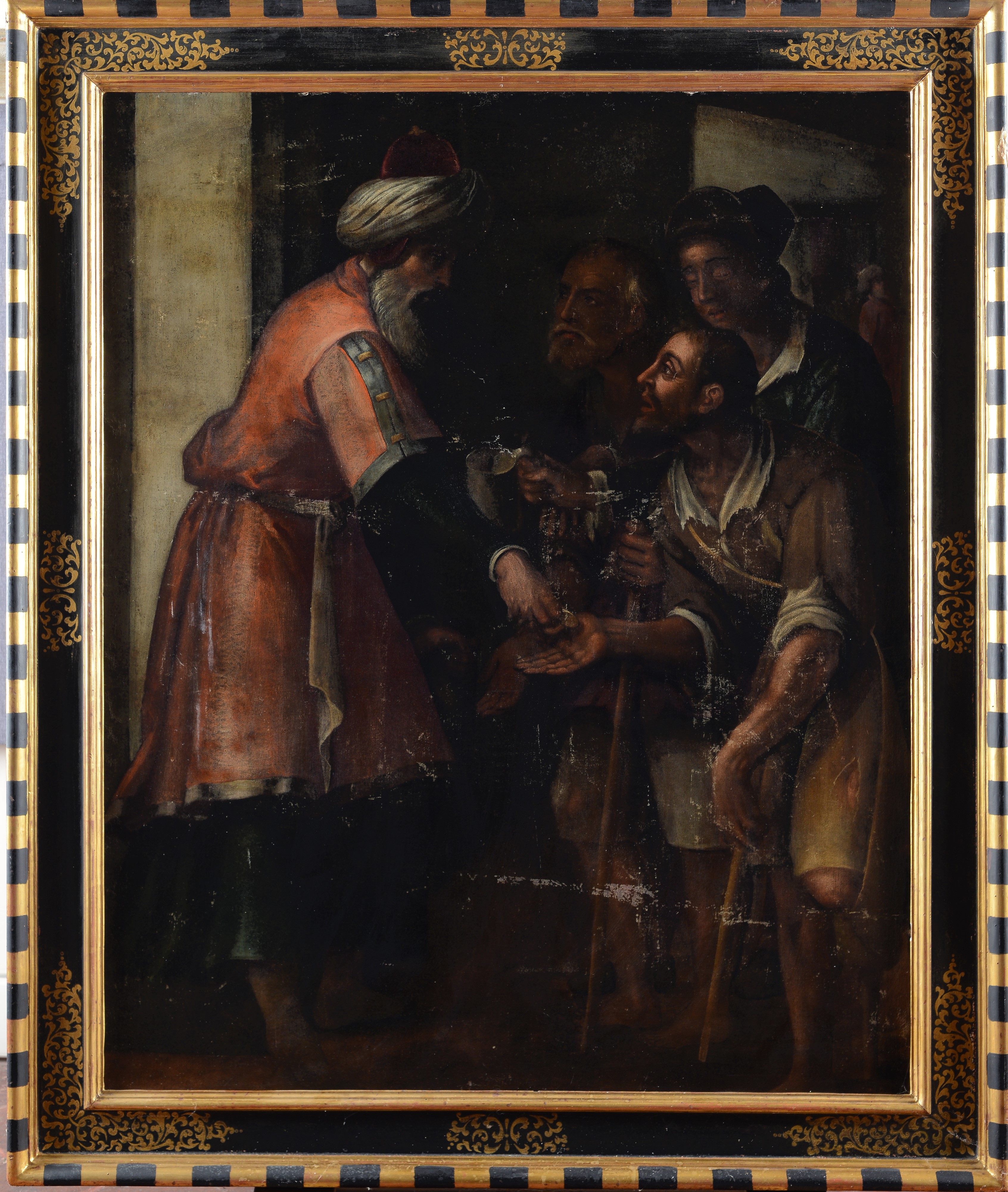 Distribuzione delle elemosine