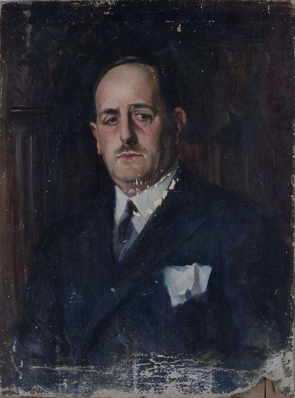 Anonimo, XX sec. - Ritratto virile