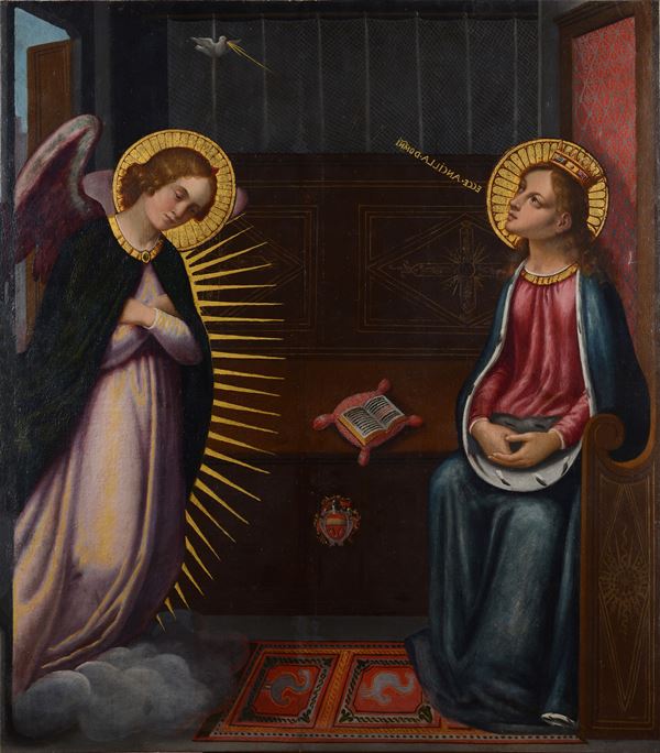 Scuola Toscana, XVIII - XIX sec. - Annunciazione