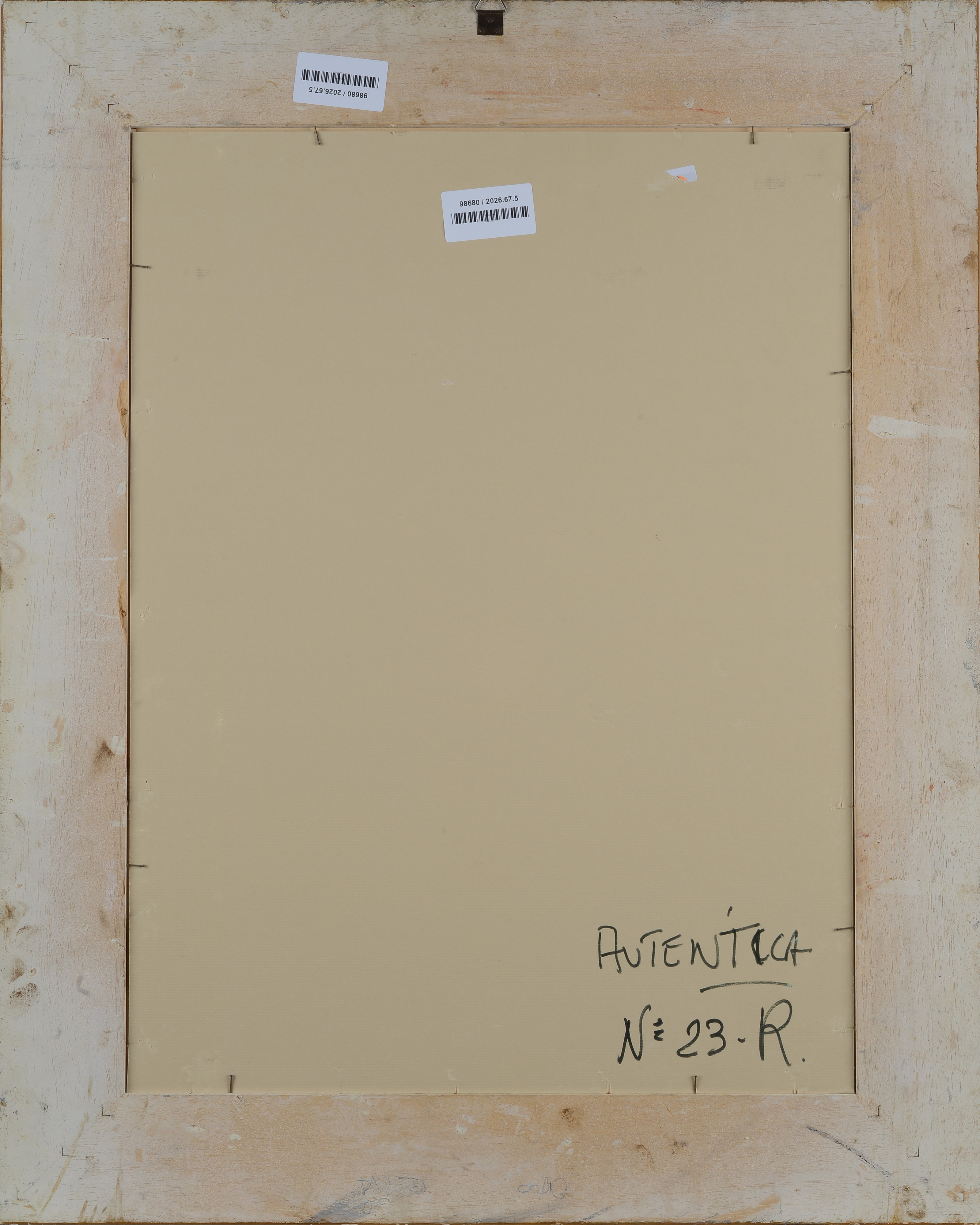 Sergio Scatizzi - Paesaggio, olio su compensato, 1992