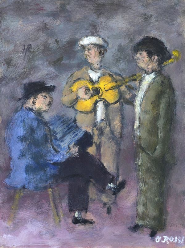 Ottone Rosai - Musicanti